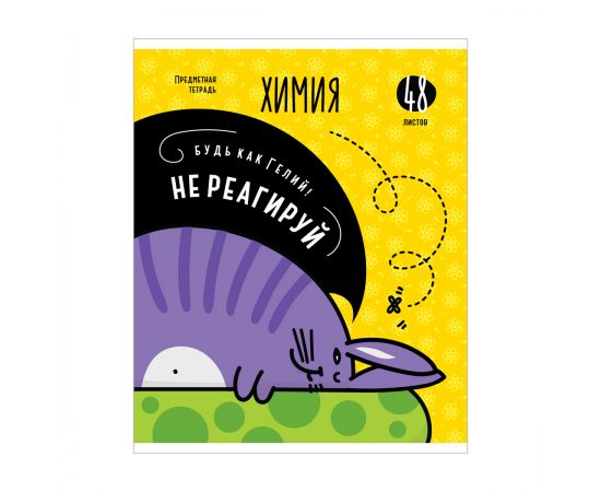 Тетрадь предметная 48л. ArtSpace "Мысли вслух" - Химия, эконом Тп48к_47997