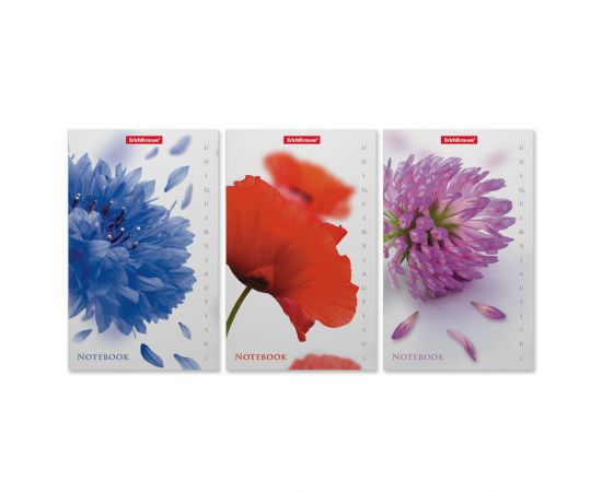 Записная книга на скобе ErichKrause® Unique&Beautiful, 112х181 мм, 32 листа, в точку 032070160-49818