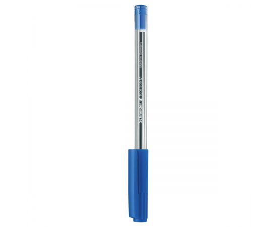 Ручка шариковая Schneider "Tops 505 M" синяя, 1,0мм, прозрачный корпус 150803