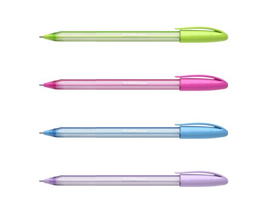 Ручка шариковая ErichKrause® U-108 Spring Stick 1.0, Ultra Glide Technology, цвет чернил синий 58108