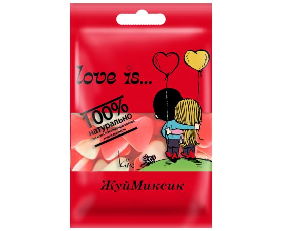 Жевательный мармелад  Love is…, вишня-лимон, 20г 708480