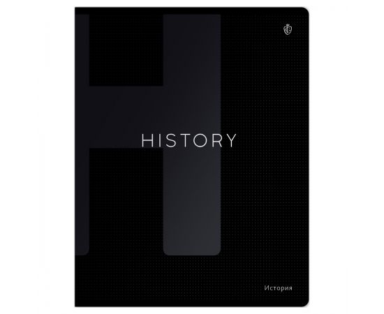 Тетрадь предметная 48л. Greenwich Line "Сolor black" - История, "софт-тач" ламинация, выборочный УФ-лак, 70г/м2 EX48-49373