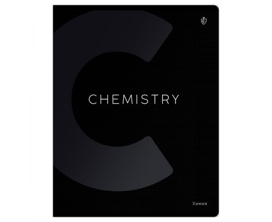 Тетрадь предметная 48л. Greenwich Line "Сolor black" - Химия, "софт-тач" ламинация, выборочный УФ-лак, 70г/м2 EX48-49385