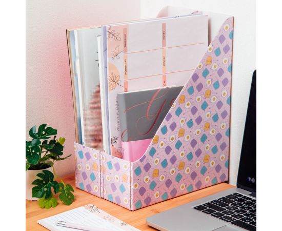 Набор лотков вертикальных MESHU "Fanny pattern", 75мм, микрогофрокартон, 2шт. в упаковке MS_41756