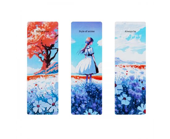 Закладки для книг, 3шт., MESHU "Blooming dream" MS_51066