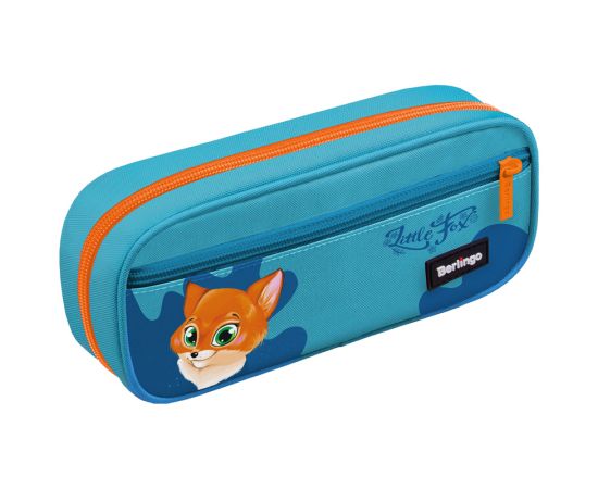 Пенал мягкий 1 отделение, 1 карман, 220*95*50 Berlingo "Sly fox", полиэстер, откидная планка PM09141