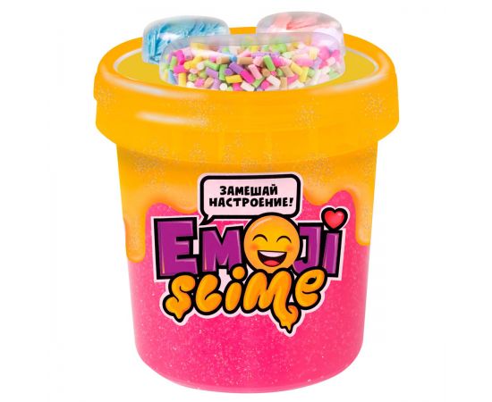 Лизун Slime Emoji 120 мл, розовый S130-77 S130-77
