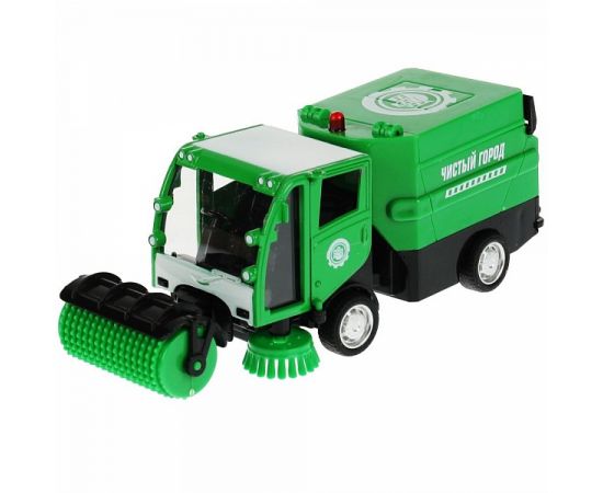 Машина металл УБОРОЧНАЯ МАШИНА 15,5 см, двери, багаж, зелен 338604 338604