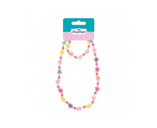 Набор "Звездочки" бусы и браслет 455218 455218