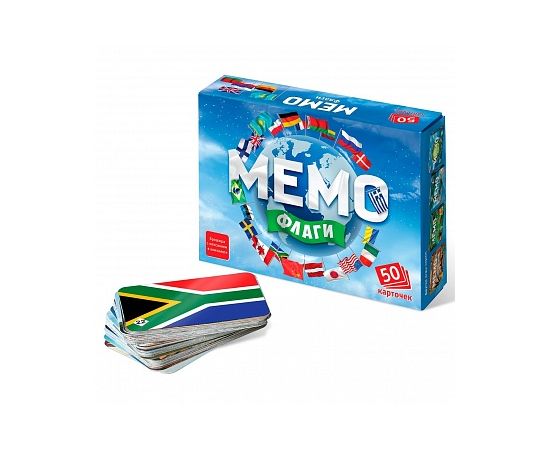 Настольная игра "Мемо: Флаги" 7890