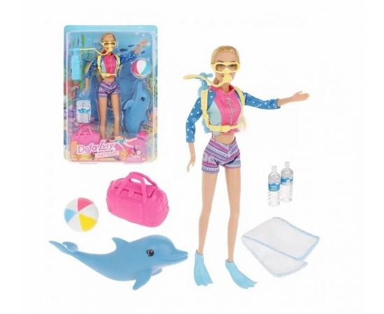 Кукла Defa Lucy "Пляжный отдых" 8472 blue 8472