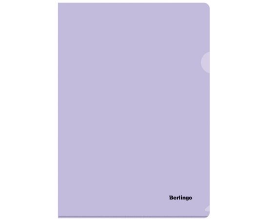 Папка-уголок Berlingo "Instinct", А4, 180мкм, лаванда AGp_04507