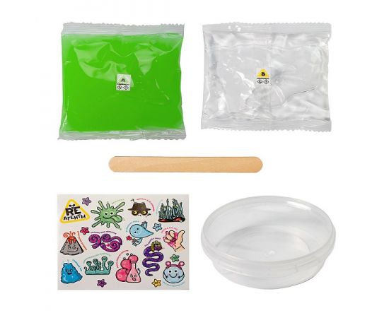 Научно-познавательный набор "Мега-Лизун", зеленый, модели «Re-Агенты» EX005T EX005T