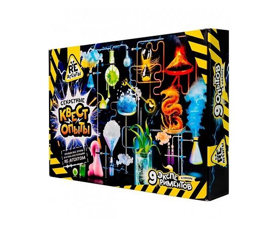 Научно-познавательный набор "Секретная квест-лаборатория", модели "Re-Агенты" EX066Т EX066T