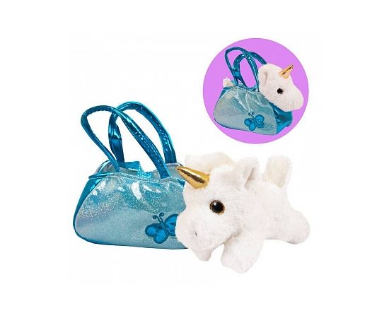 Мягкая игрушка "Единорог" из серии "Животные в сумочках" M2128