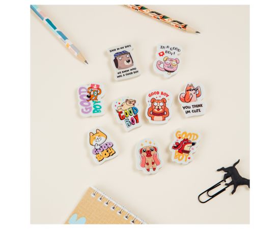 Ластик MESHU "Good boy", фигурный, термопластичная резина, 40*30*13мм MS_45596