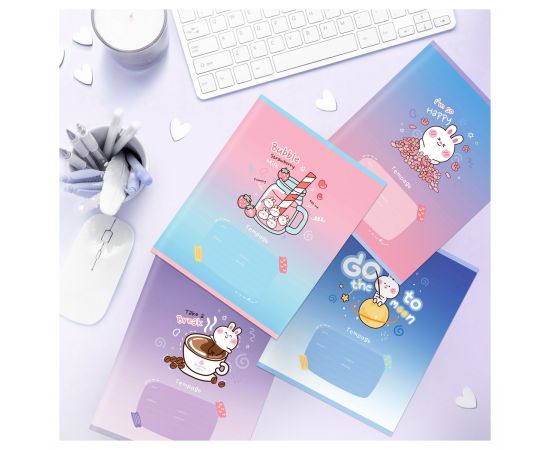 Тетрадь 12л., клетка MESHU "The cat's journey" MS_50152/1