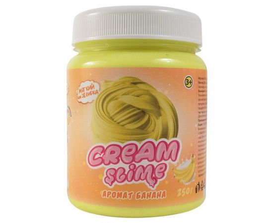 Лизун Cream-Slime с ароматом банана, 250 г SF02-B SF02-B
