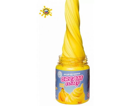 Лизун Cream-Slime с ароматом банана, 250 г SF02-B SF02-B