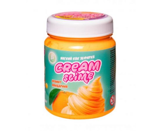 Лизун Cream-Slime с ароматом мандарина, 250 г SF02-K SF02-K