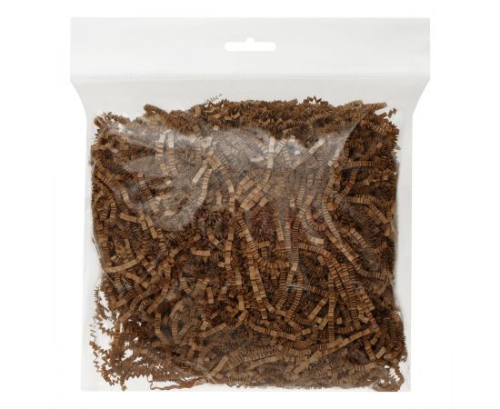 Бумажный наполнитель 2мм, MESHU, 100г, крафт Бн100_42026