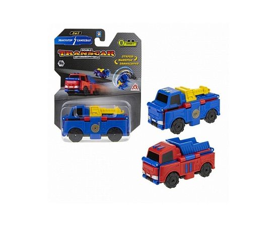 Transcar 2в1: Эвакуатор - Самосвал, 8 см, блистер Т18276 Т18276