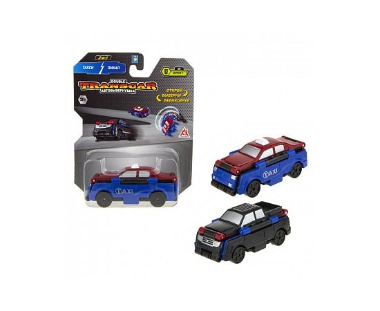 Transcar 2в1: Такси – Пикап, 8 см, блистер Т18281 Т18281