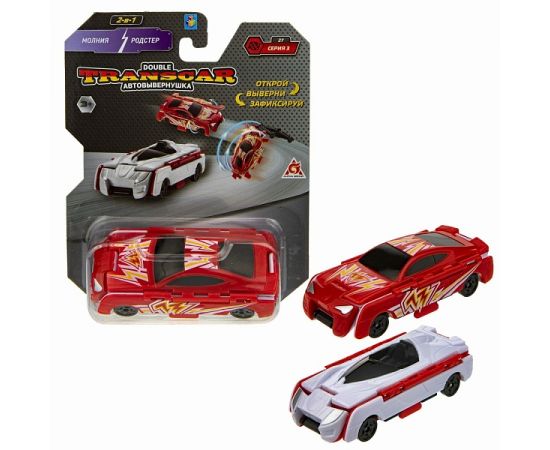 Transcar Double: Молния – Родстер, 8 см, блистер Т20795 Т20795