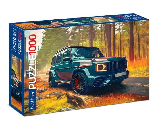 "Premium" ПАЗЛЫ-ИГРА 1000 элементов А2ф 680х480мм  -Внедорожник 1000ПЗ2_30065