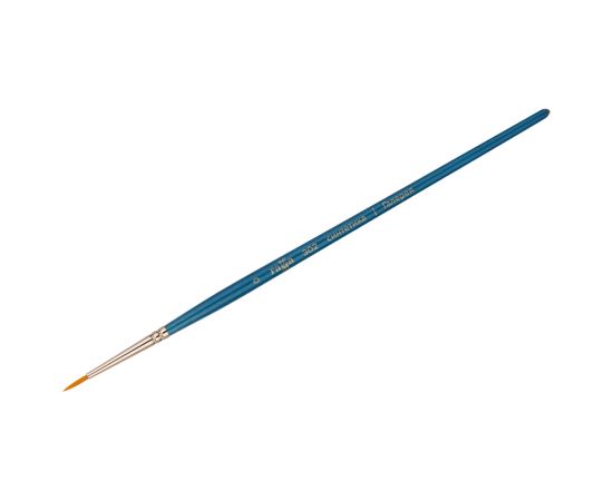 Кисть художественная синтетика Гамма "Галерея", круглая №0, короткая ручка 302000