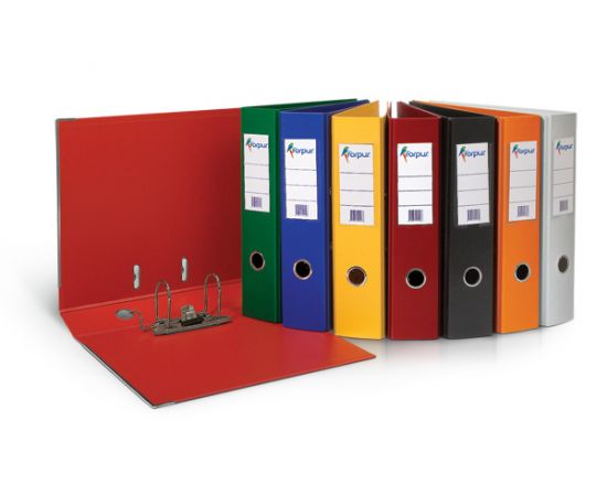 Папка-сегрегатор FOROFIS, A4, 50мм, ПВХ, разобранный, синий 91071
