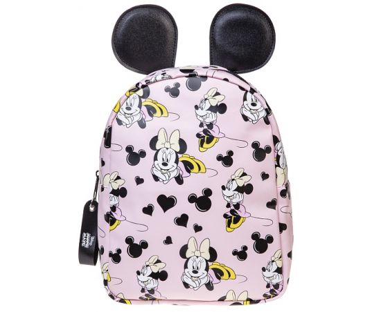 Рюкзак Hatber Teen-Минни Маус- 21,5х27х11,5см Экокожа 1 отделение ( DISNEY) KB_074169