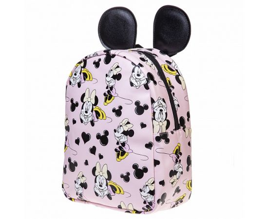Рюкзак Hatber Teen-Минни Маус- 21,5х27х11,5см Экокожа 1 отделение ( DISNEY) KB_074169