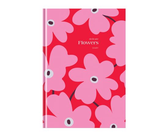 Ежедневник недатированный А5, 160л., 7БЦ, BG "Flowers", глянцевая ламинация ЕН5т160_лг 11254