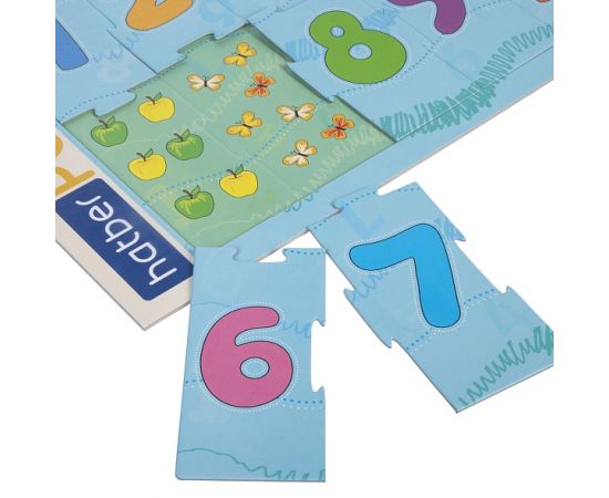 "Premium" ПАЗЛЫ-ИГРА Настольная Развивающая  А3ф 330х470мм ПАЗЛ в РАМКЕ "2 В 1"-Счет до десяти ИнПР_29865