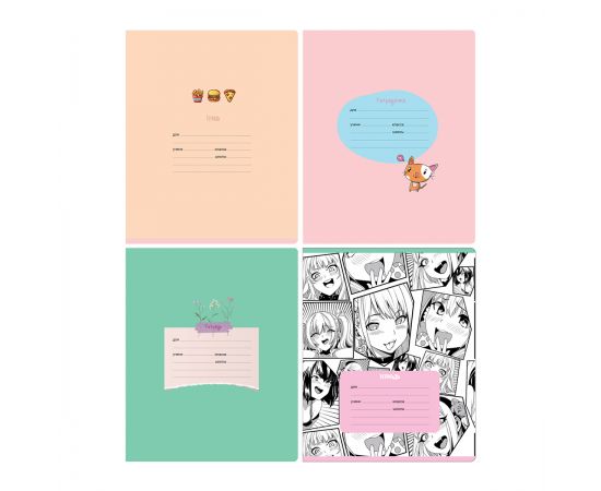 Тетрадь 24л., клетка BG "Super Mix-24", эконом Т5ск24 11735