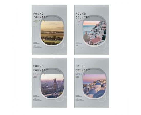 Тетрадь-словарик 16л., А5 для записи иностранных слов BG "New country" ТС5ск16 12592