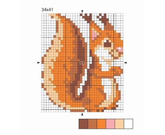 Вышивка "Белка" (с пяльцами) 00313 00313