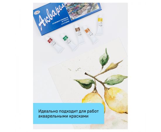 Папка для акварели, 20л., А4 Гамма "Студия", 200г/м2, среднее зерно 40C03F720W
