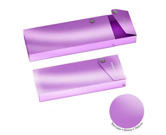 Пенал пластиковый ErichKrause Glossy Candy, ассорти 55113