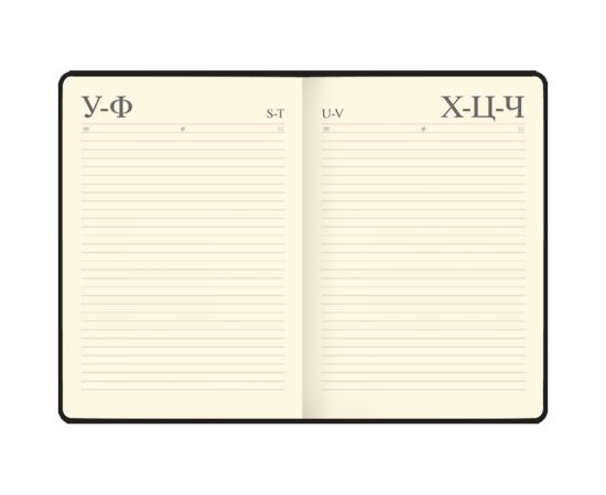 Ежедневник недатир. А5, 136л., кожзам, OfficeSpace "Grace", синий, цветной срез ENA5_32571
