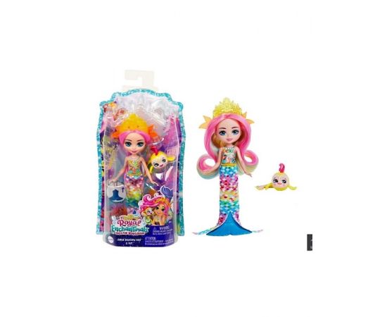 ENCHANTIMALS Дополнительная кукла со зверюшкой Radia Rainbow Fish & Flo HCF68 FNH22 FNH225