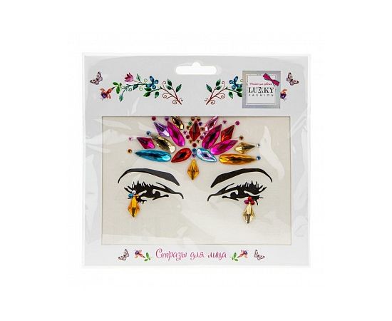 Lukky Fashion стразы для лица "Великолепие кристаллов" Т20923 Т20923