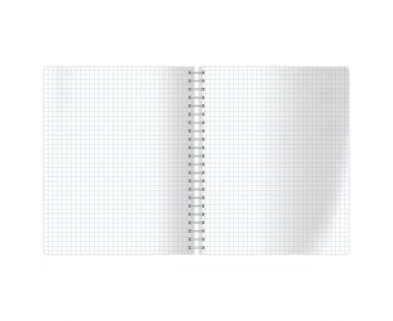 Тетрадь 80л., А4, клетка, на гребне BG "Academy", soft-touch ламинация Т4гр80_лс 11910