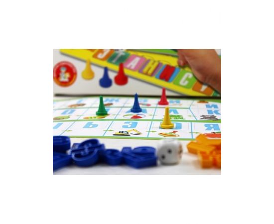 Игра настольная ходилка "Алфавит" 04380 04380