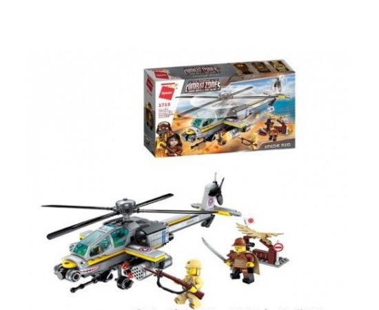 КОНСТРУКТОР 1719 Combat Zones Apache Raid 280дет 268975 1719