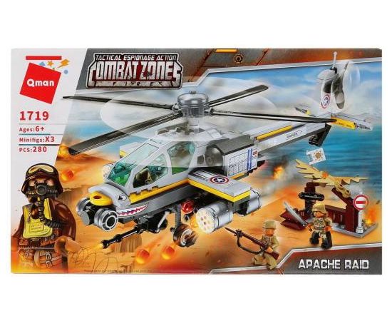 КОНСТРУКТОР 1719 Combat Zones Apache Raid 280дет 268975 1719