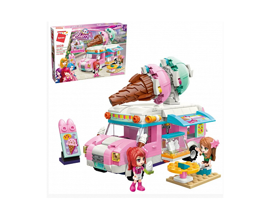КОНСТРУКТОР 2029 Pink Ice-Cream Van 388 дет 2029