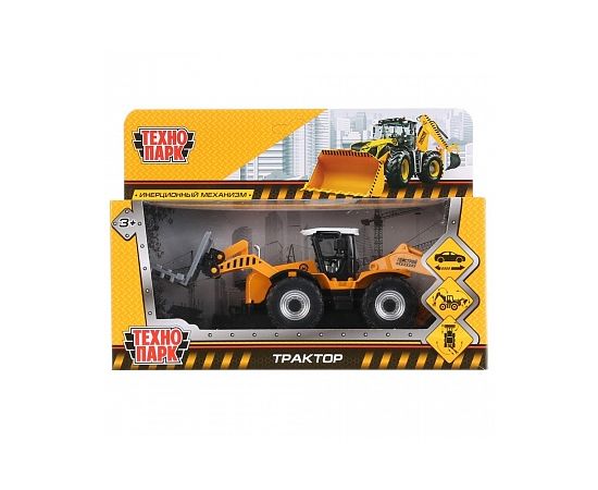 Машина металл "ТРАКТОР", длина 15см, инерц, подв эл, В АССОРТ 259948 259948