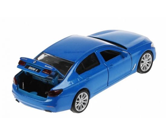 Машина металл BMW 5-ER SEDAN M-SPORT 12 см, двери, багаж, син, 319644 319644